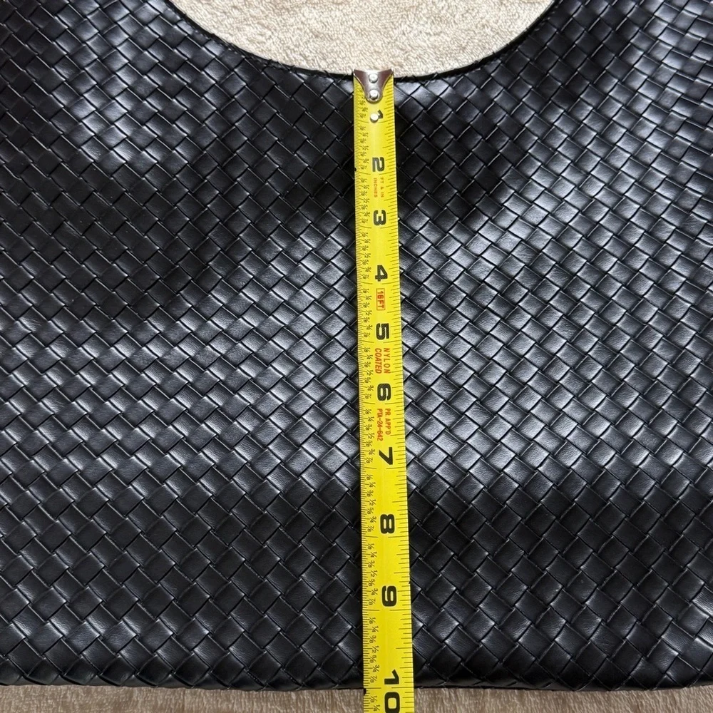 Ulta Woven Hobo Bag With Knot